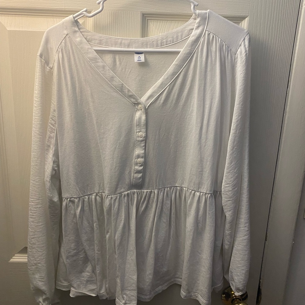 Old  Navy Peplum Shirt